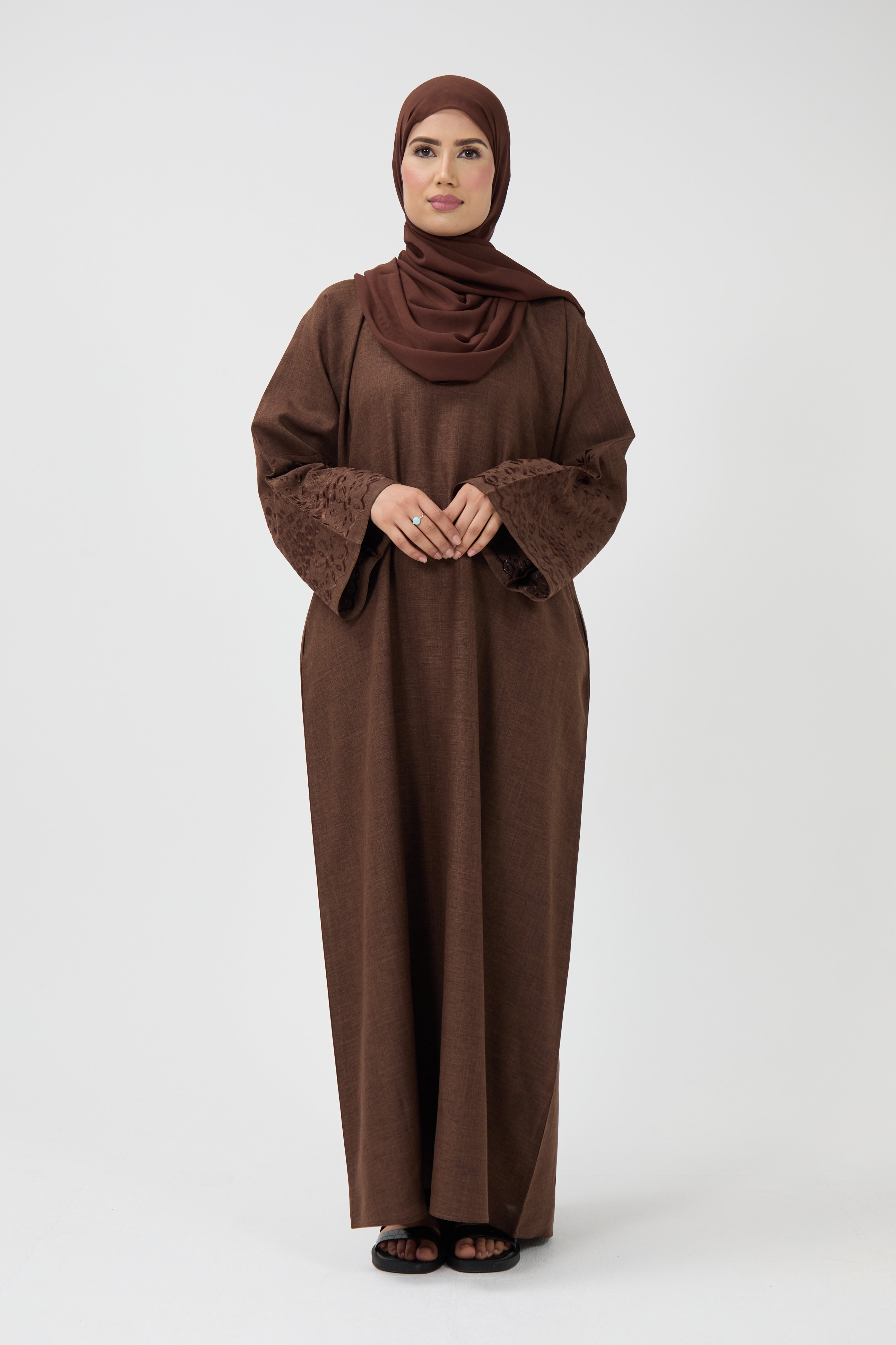 Open Front Kimono Abaya