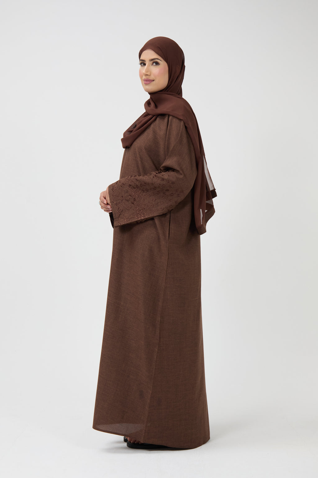 Open Front Kimono Abaya