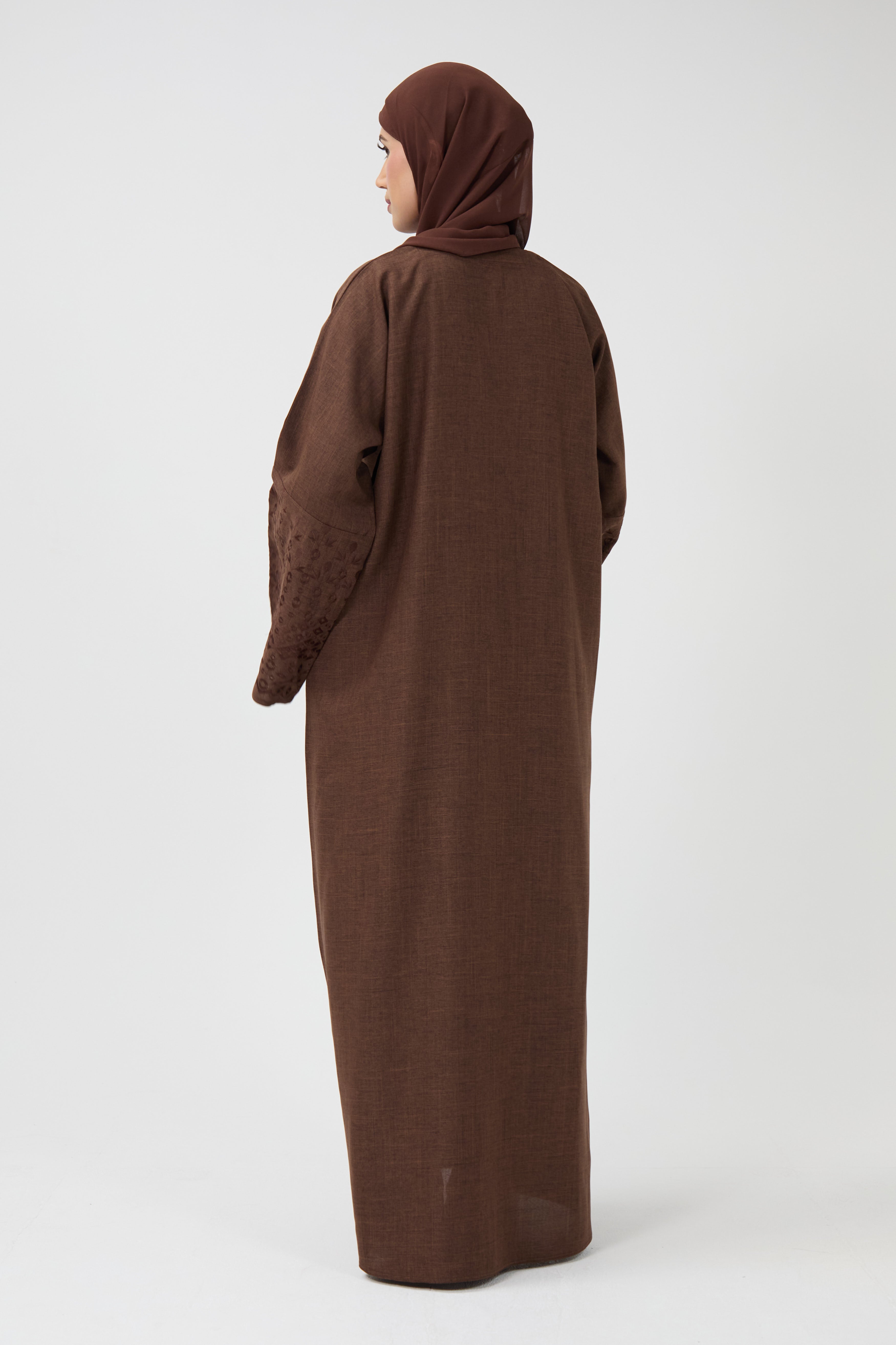Open Front Kimono Abaya