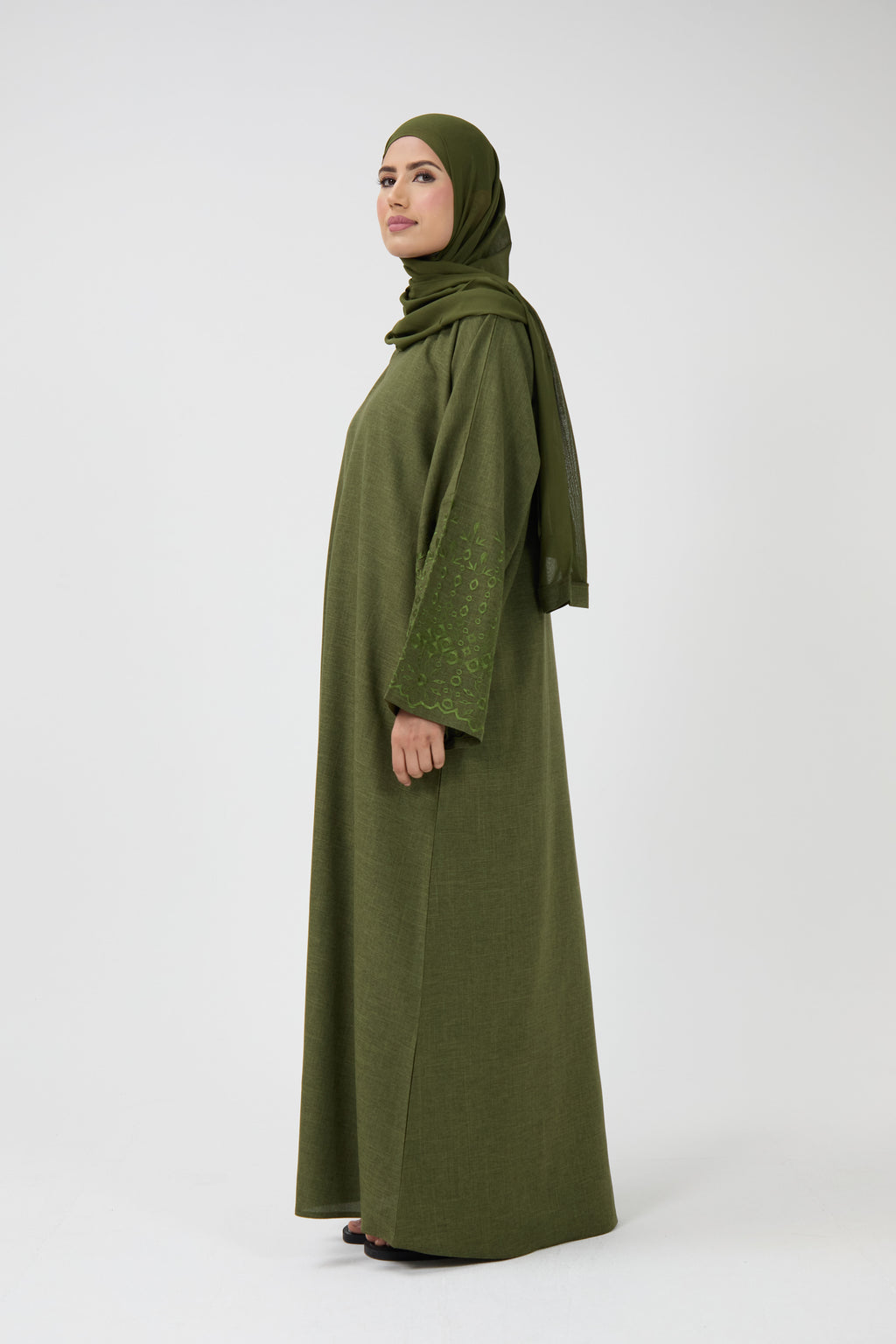 Open Front Kimono Abaya