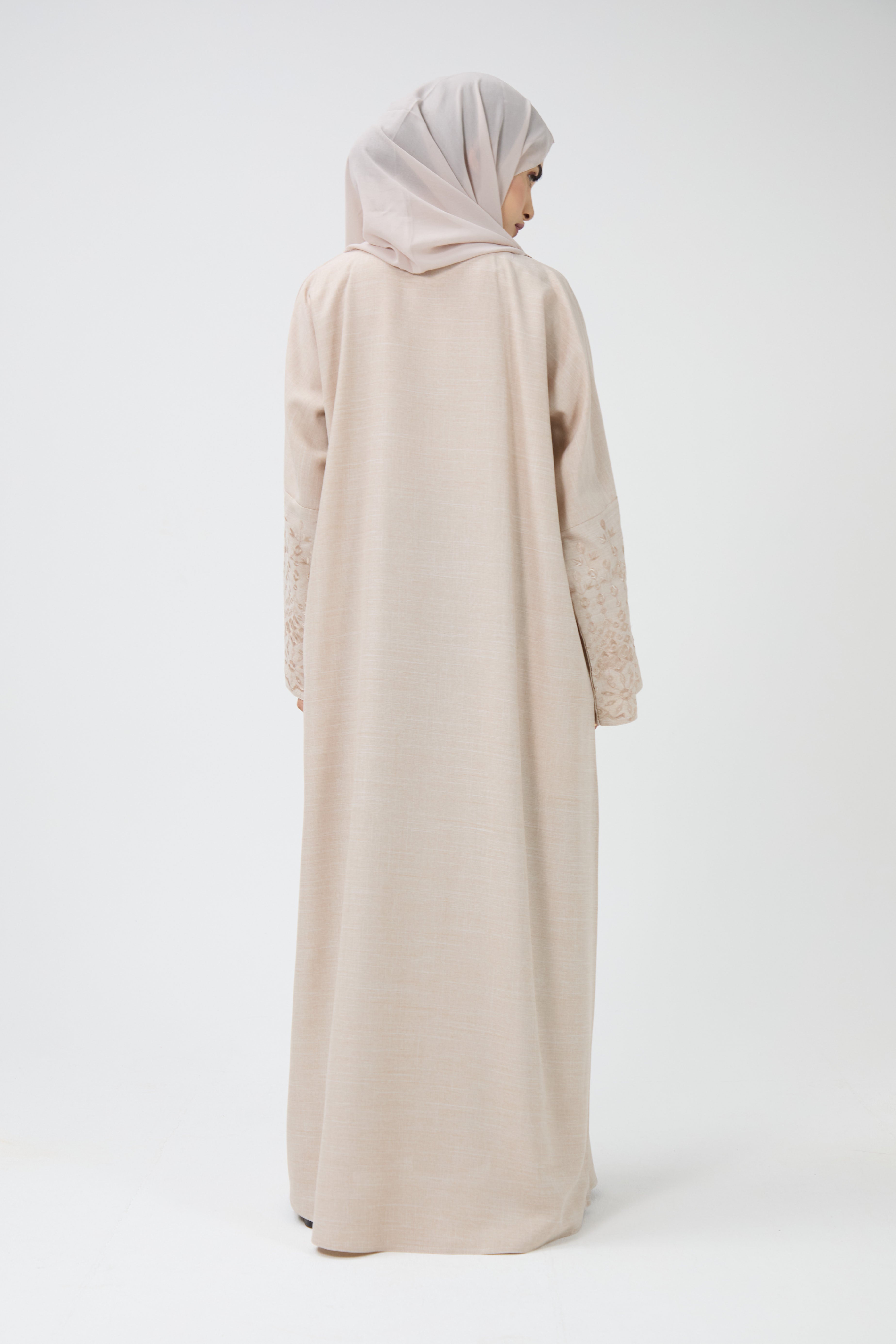 Open Front Kimono Abaya