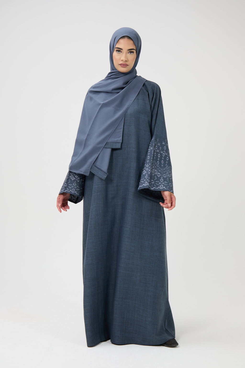 Open Front Kimono Abaya