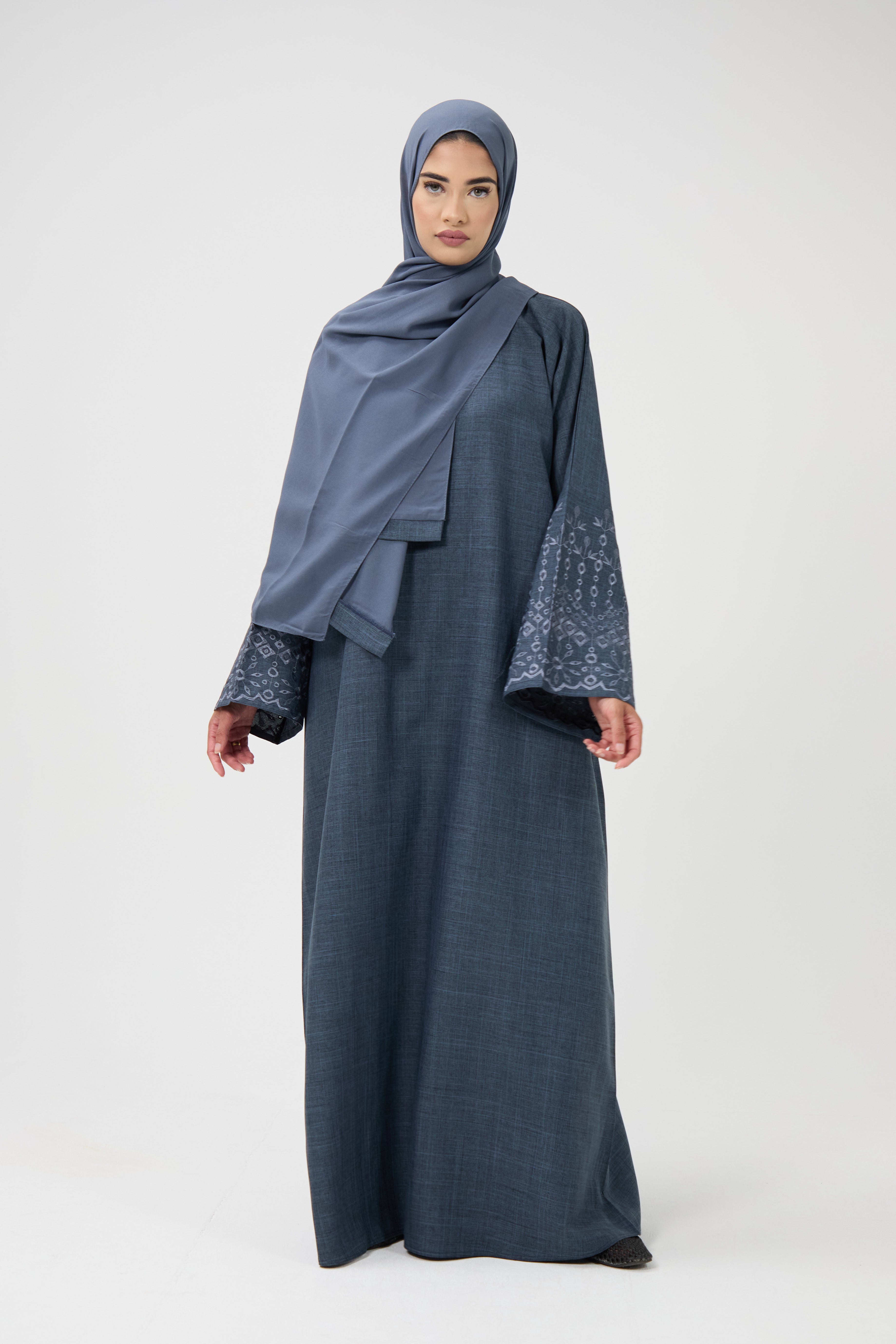 Open Front Kimono Abaya