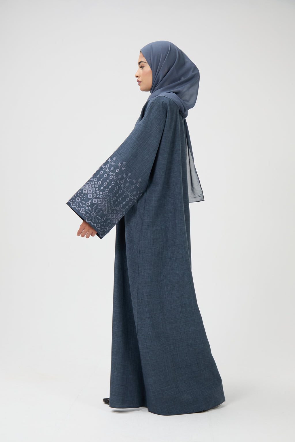 Open Front Kimono Abaya