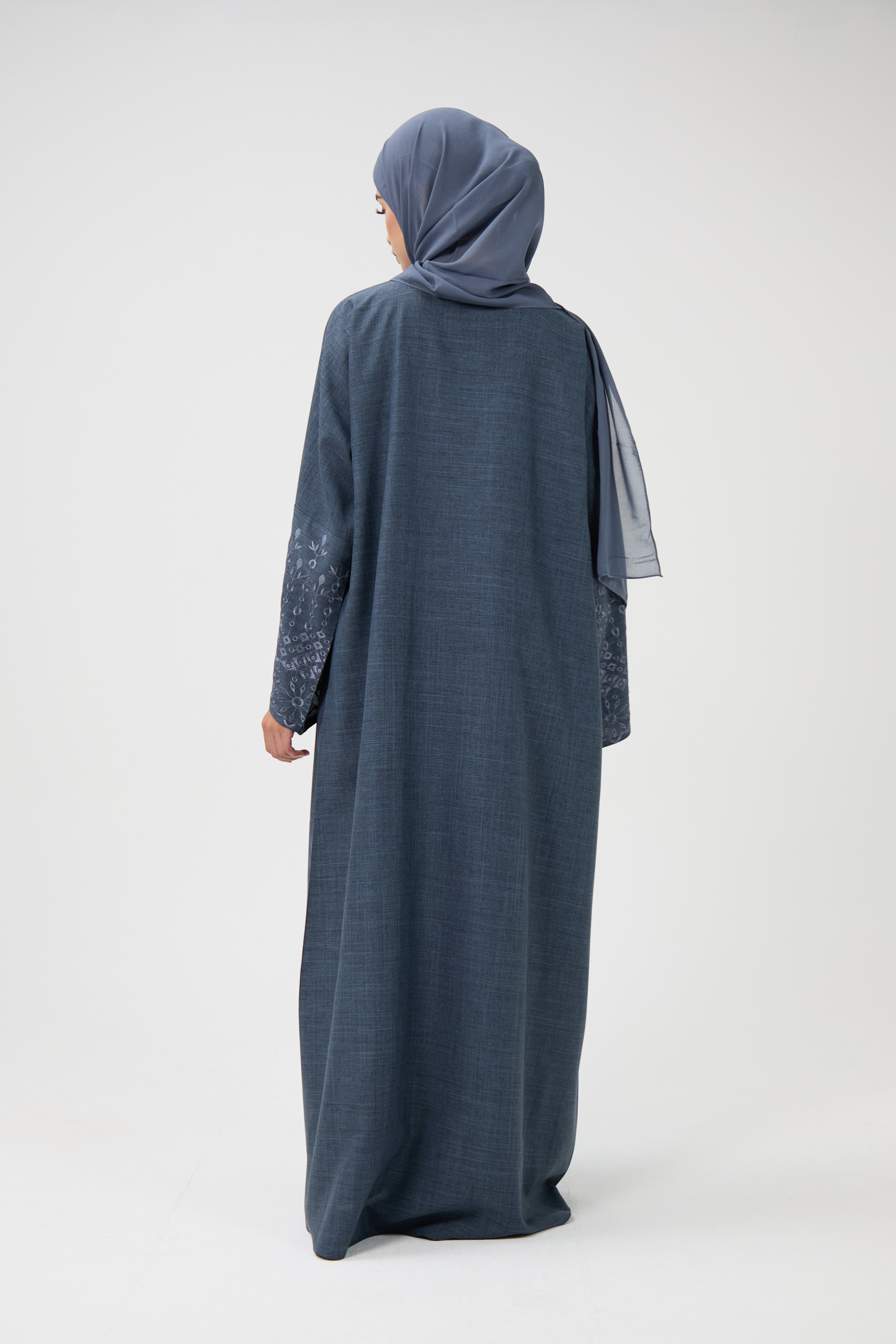 Open Front Kimono Abaya