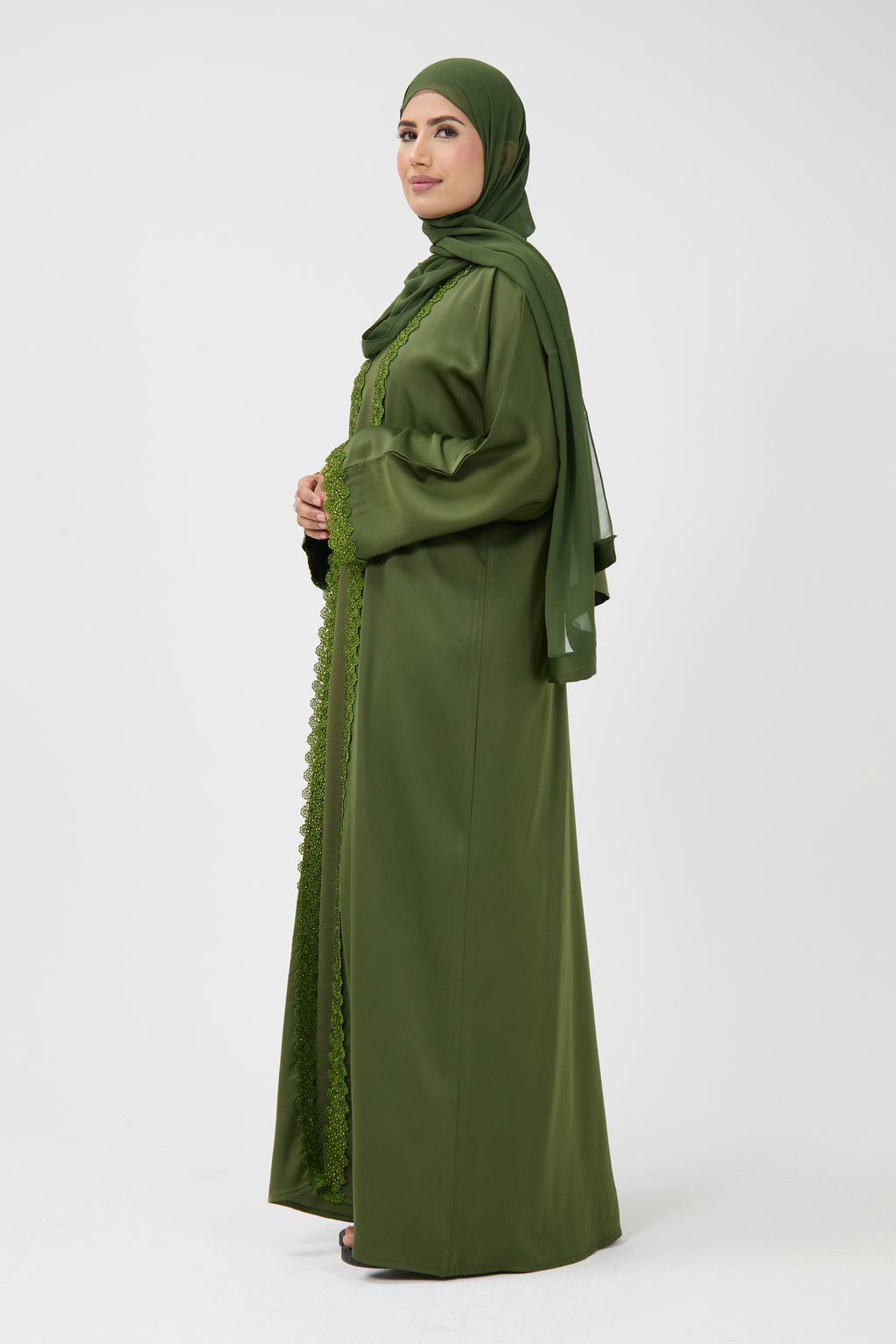 Silk Touch Luxury Abaya