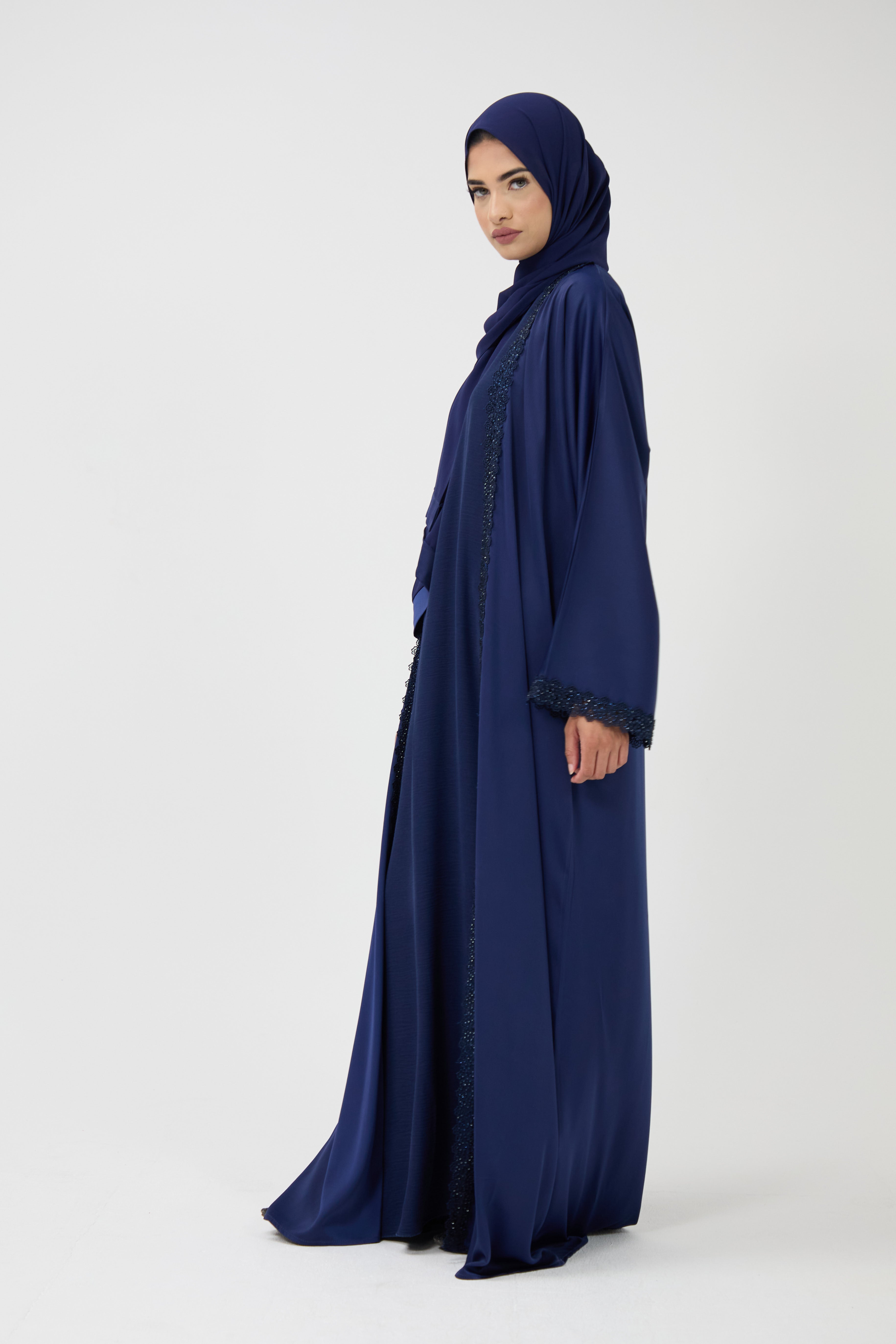 Silk Touch Luxury Abaya