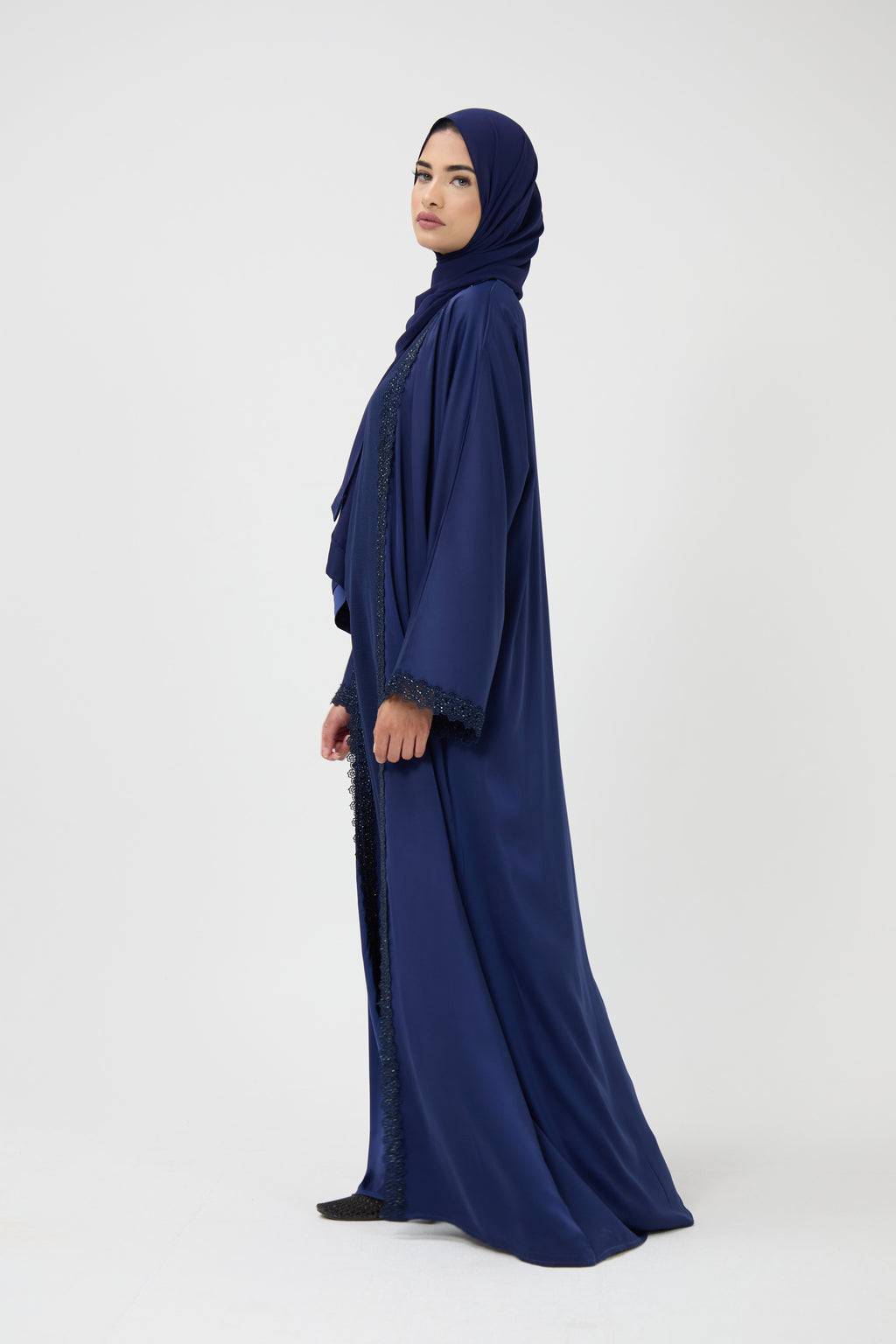 Silk Touch Luxury Abaya