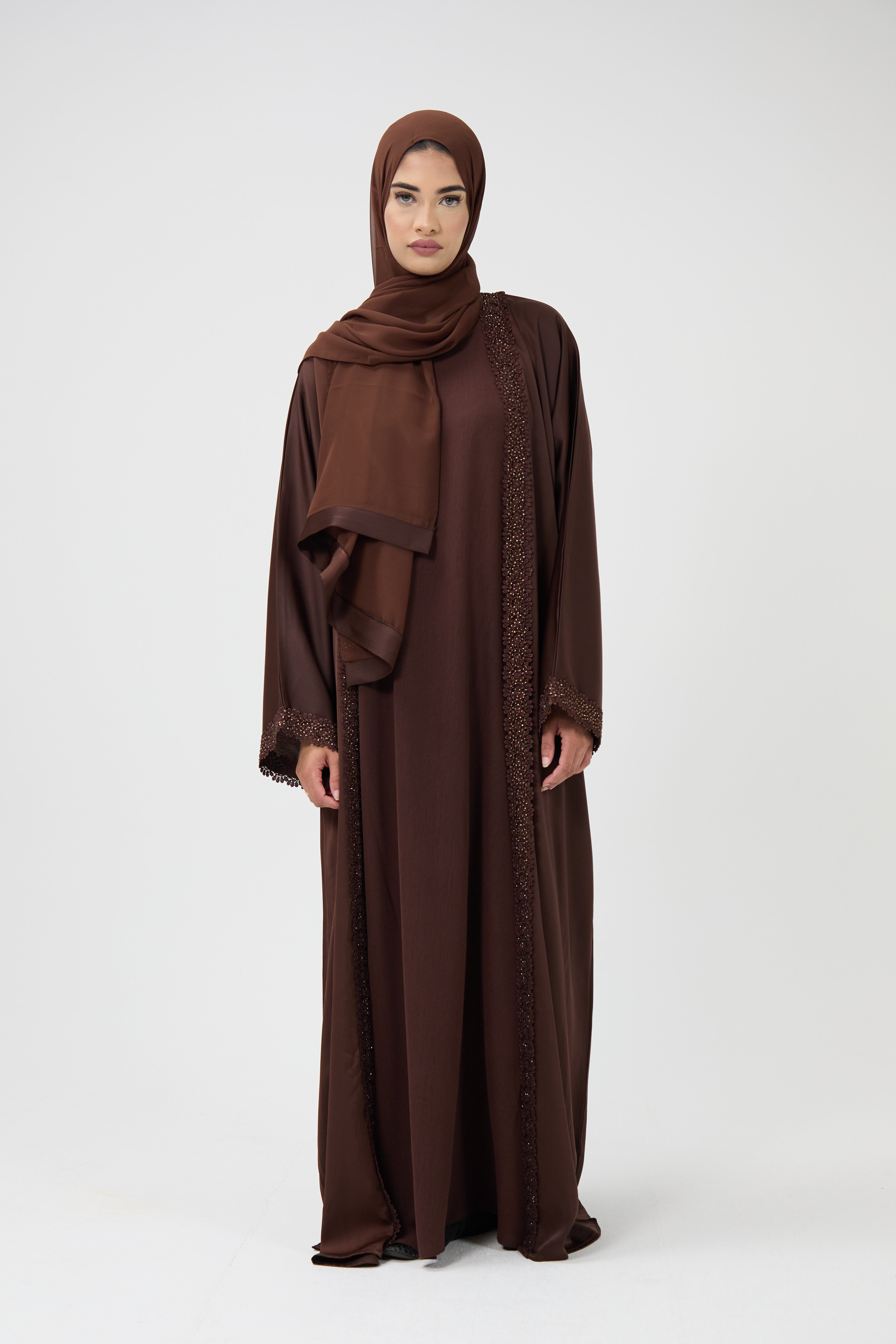 Silk Touch Luxury Abaya