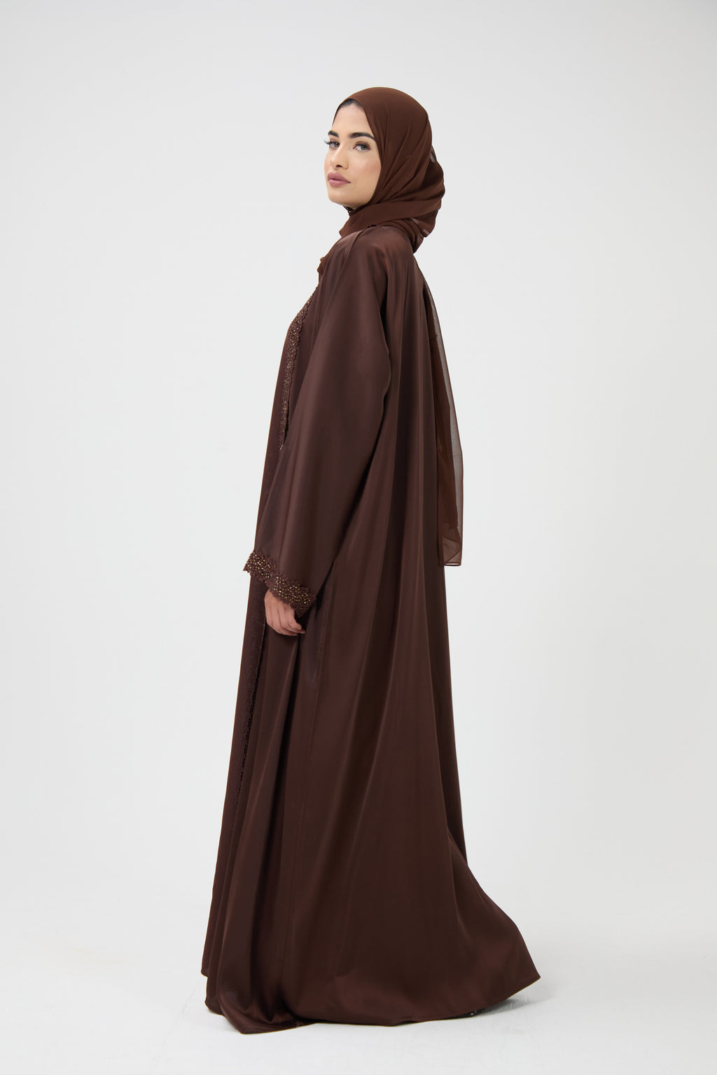 Silk Touch Luxury Abaya