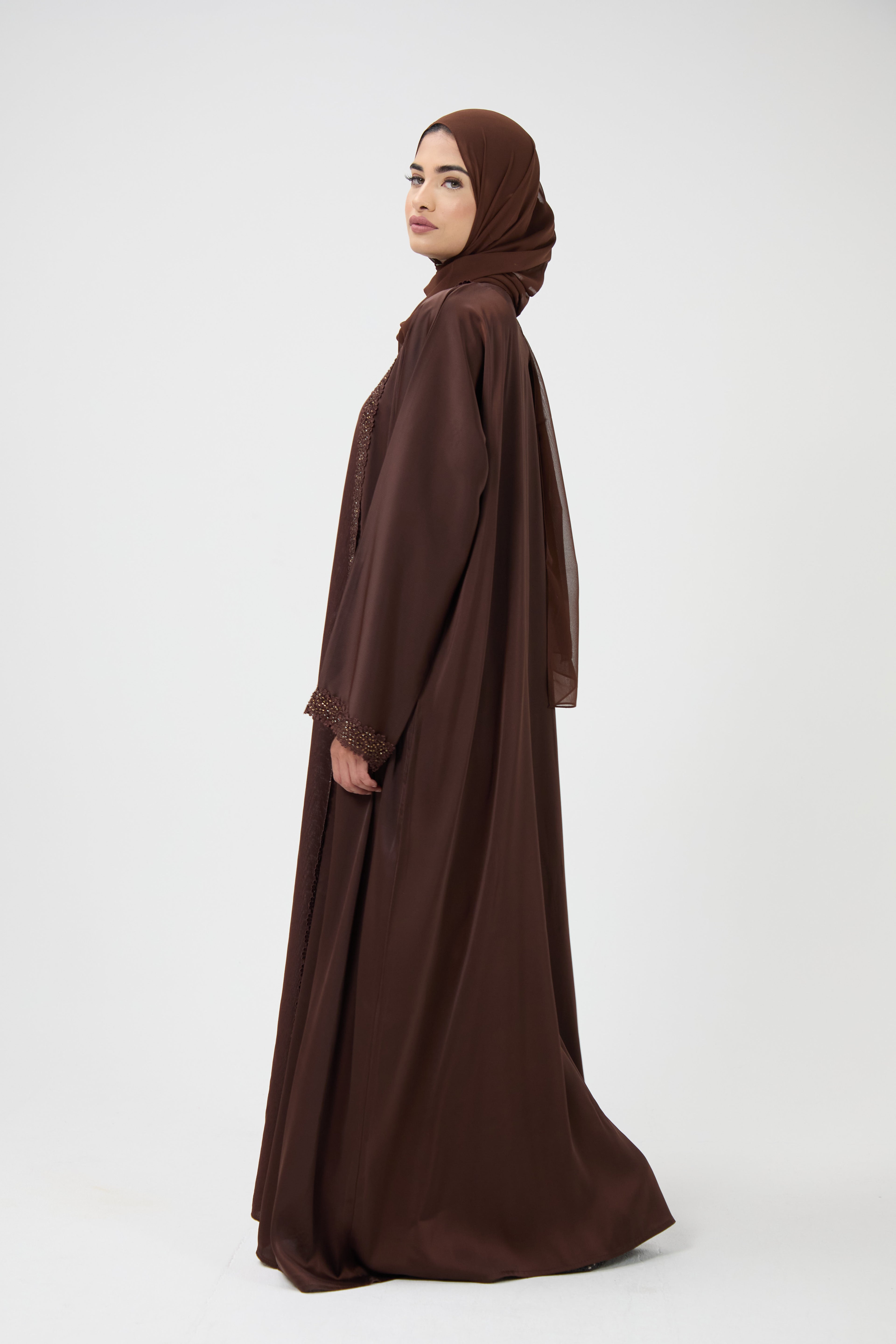 Silk Touch Luxury Abaya