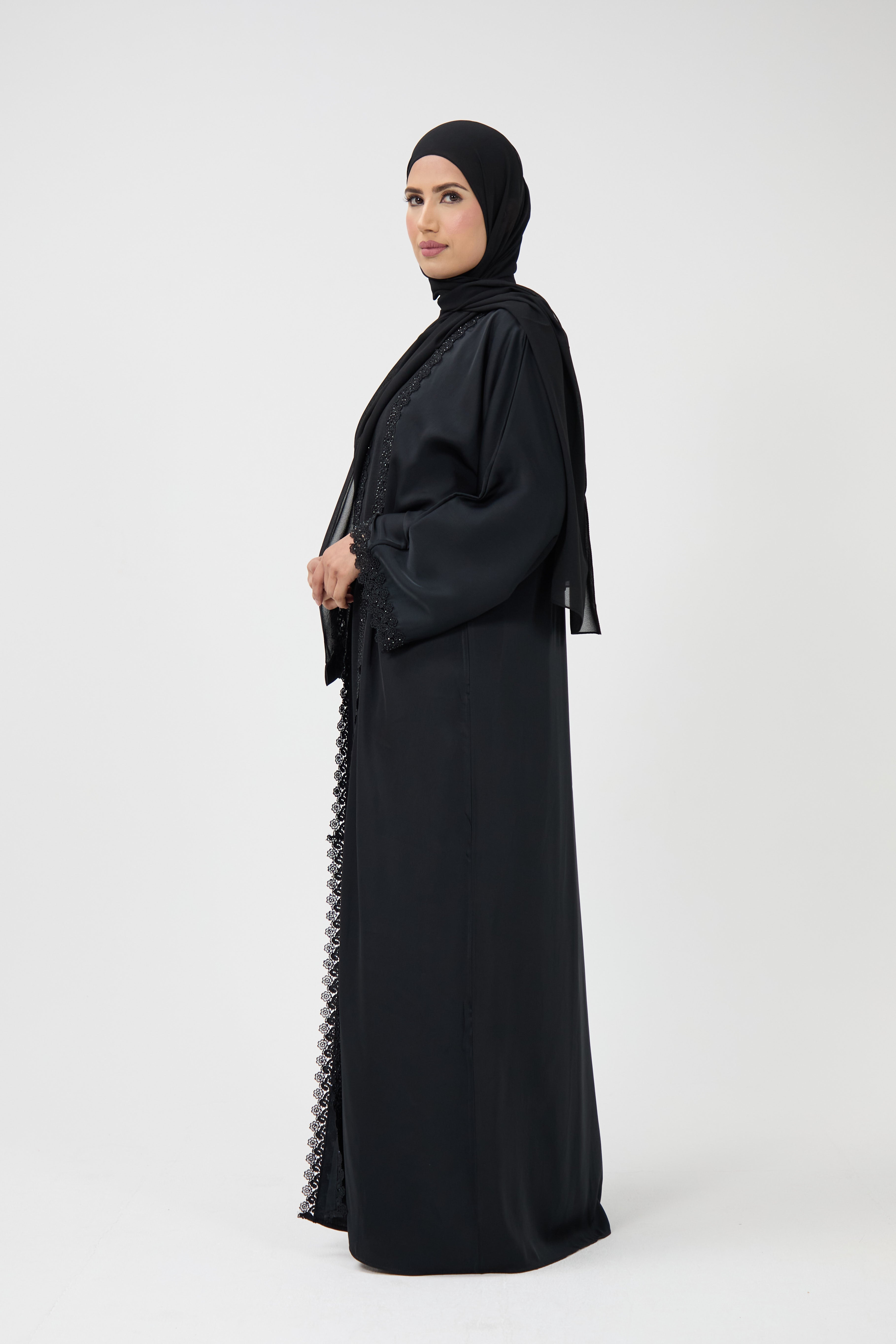 Silk Touch Luxury Abaya