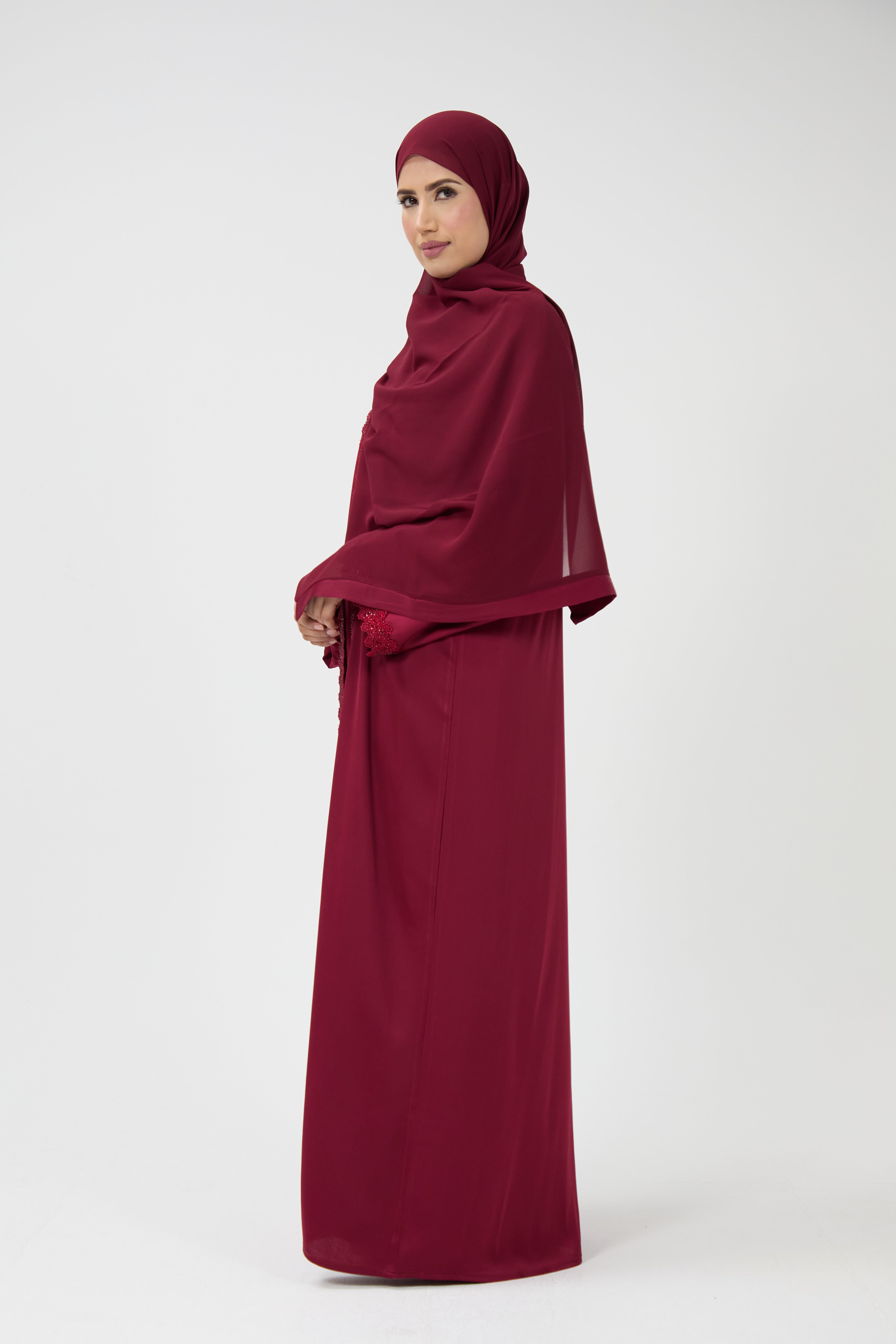 Silk Touch Luxury Abaya