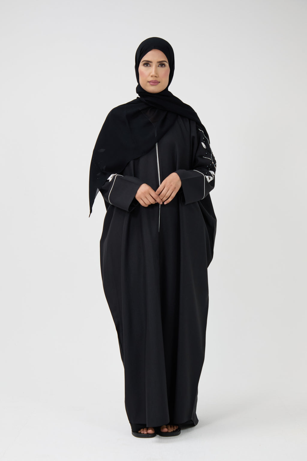 Pleated Occasion Abaya