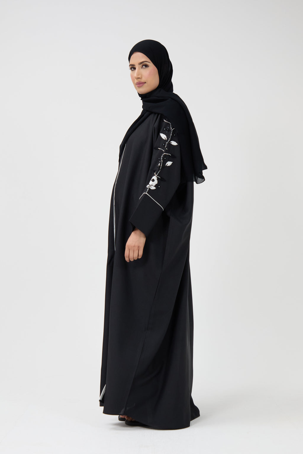 Pleated Occasion Abaya