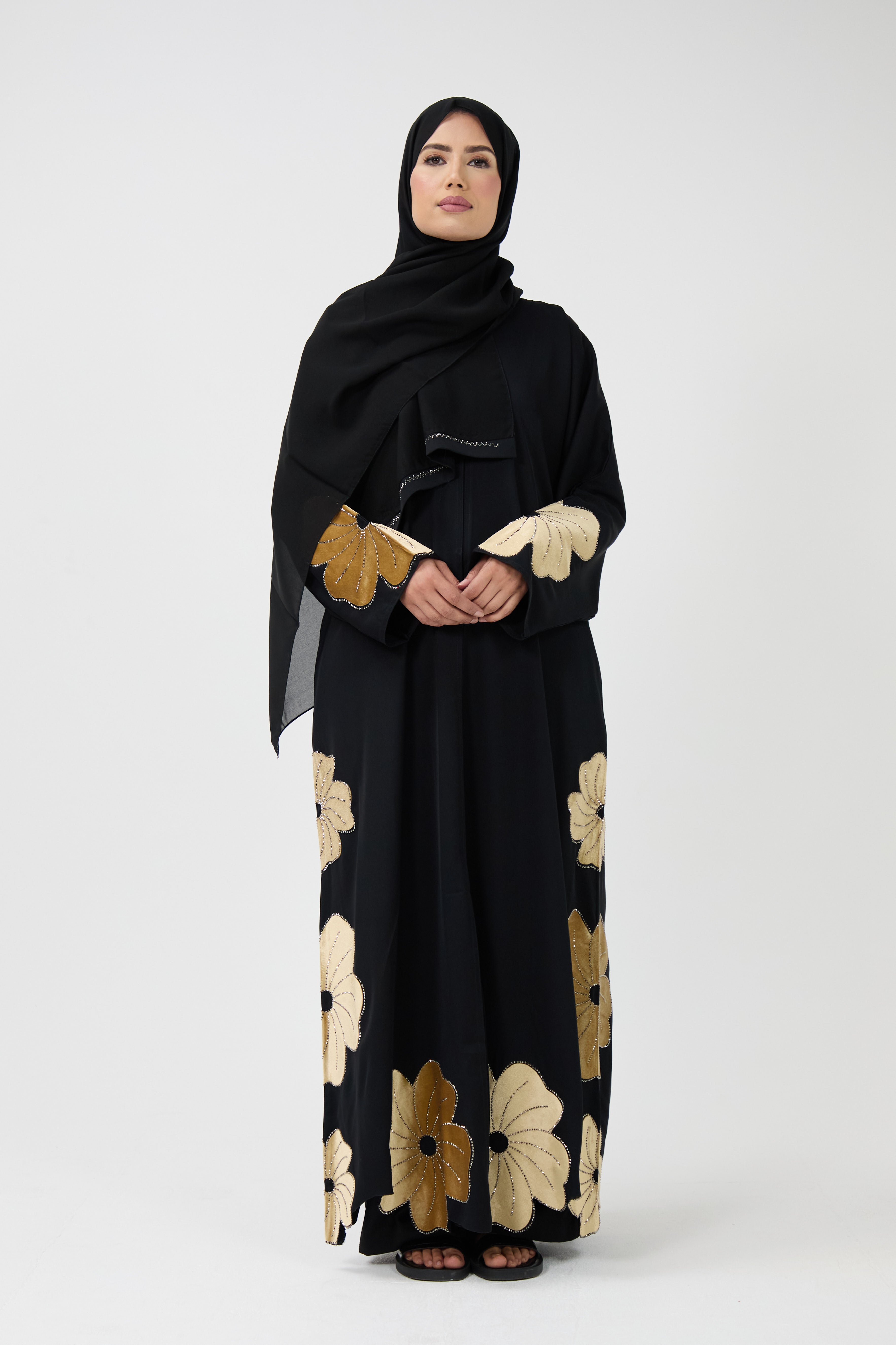 Layali Bloom | Luxury Embellished Abaya