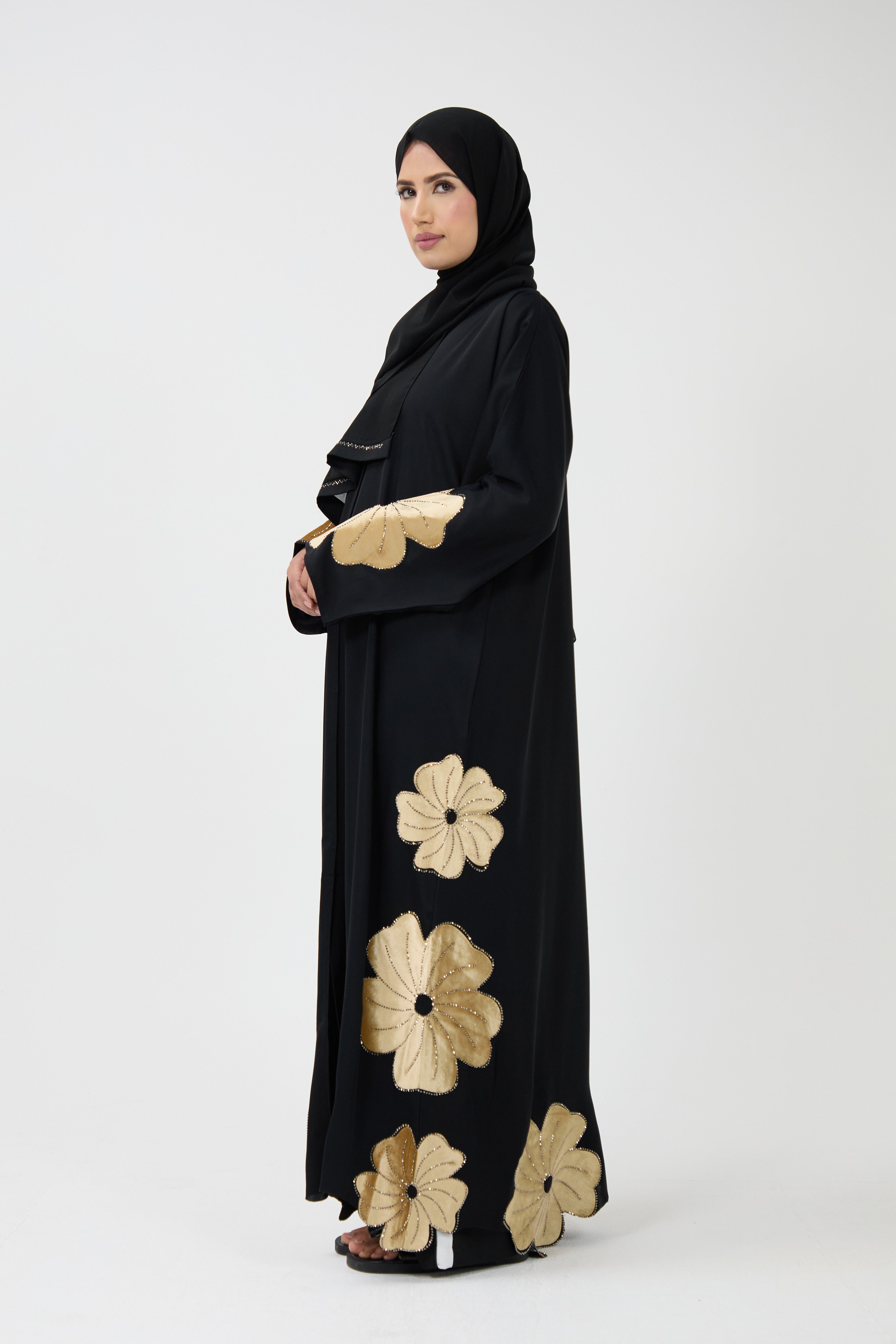 Layali Bloom | Luxury Embellished Abaya