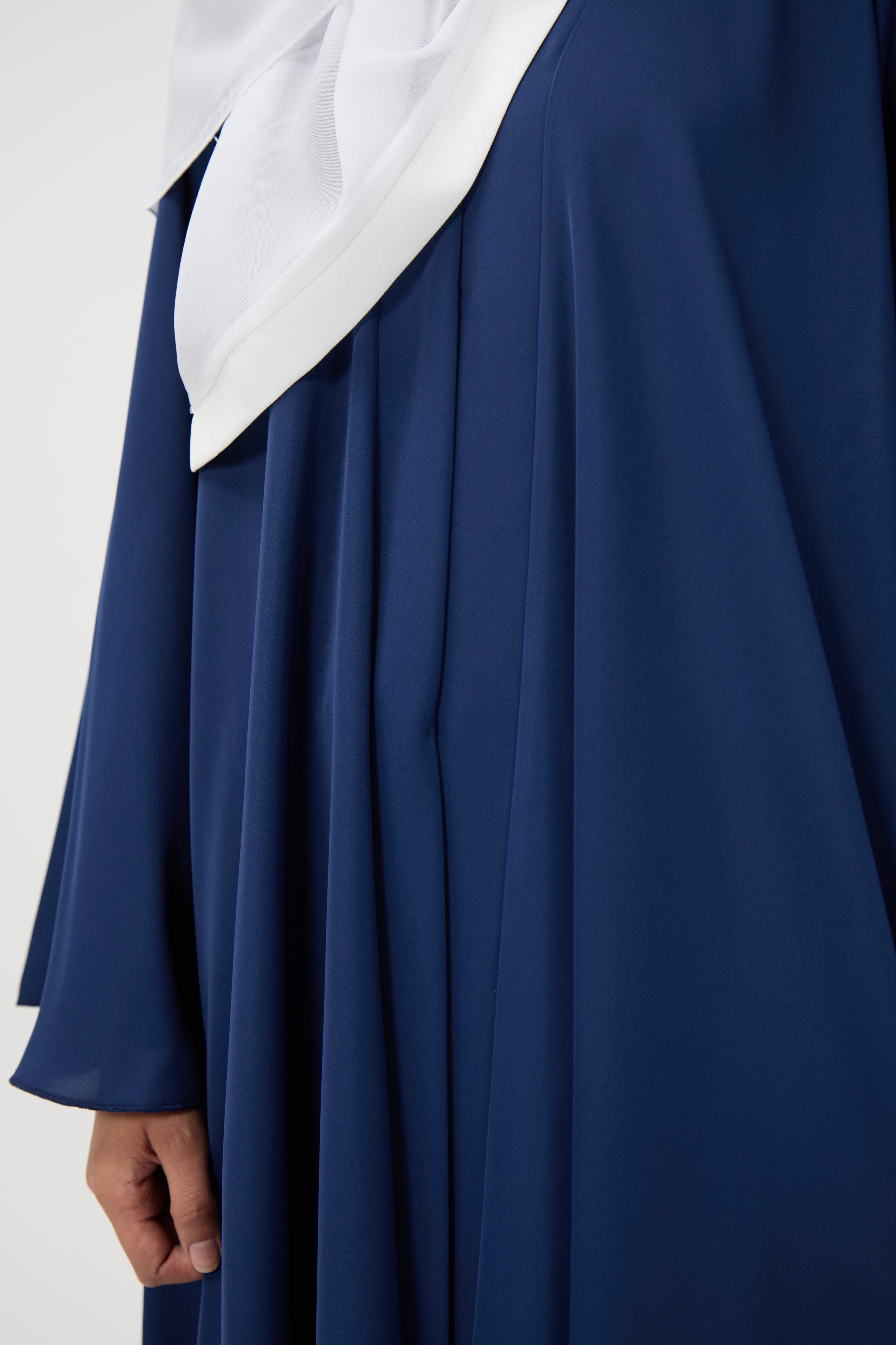 Belted Wide Sleeve Abaya