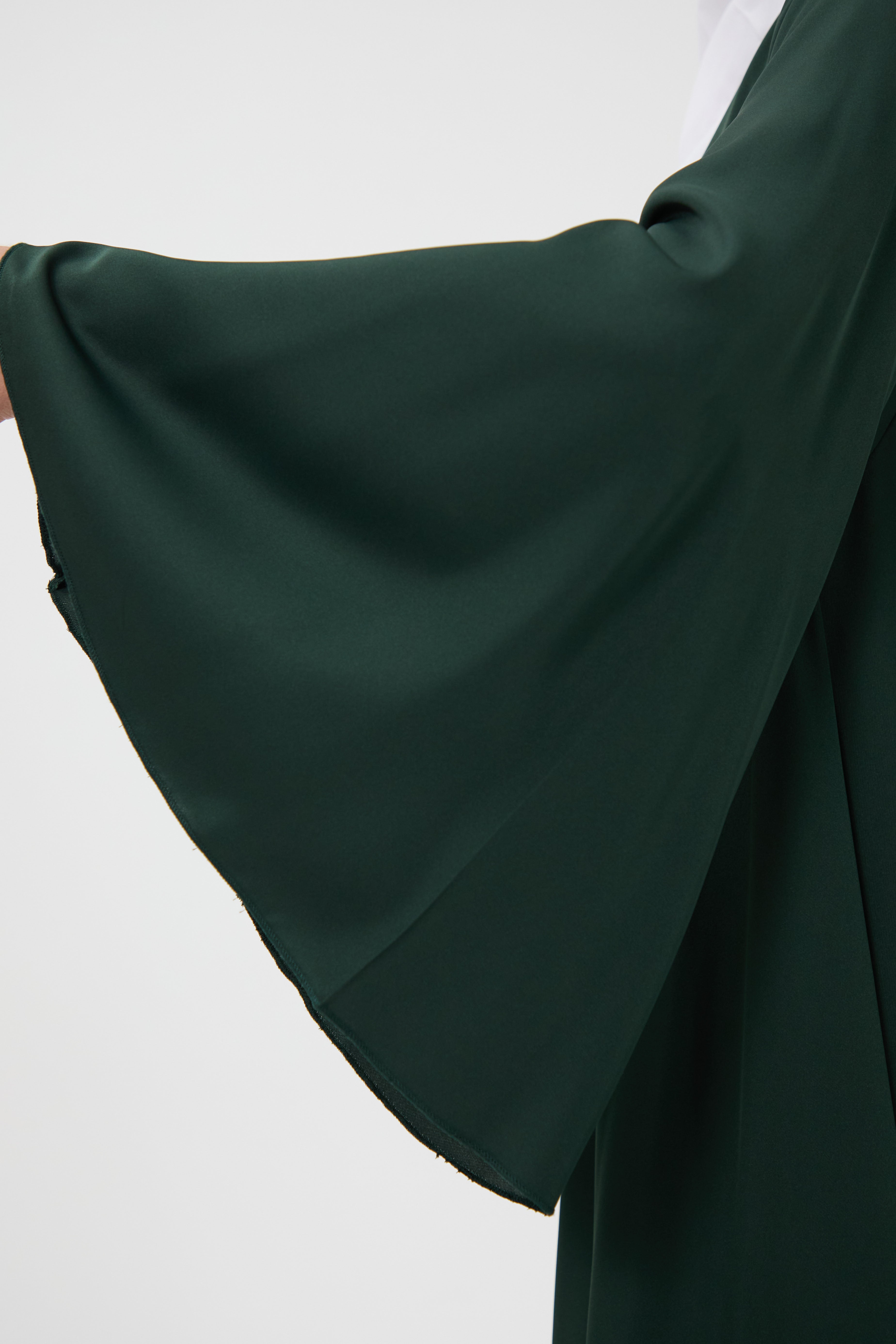 Belted Wide Sleeve Abaya
