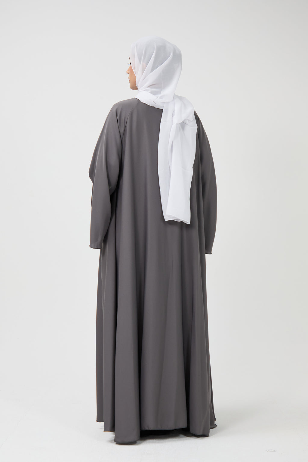 Belted Wide Sleeve Abaya